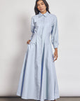 Bohemian Traders - Waisted Shirt Dress Mist