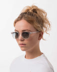 Bille Sunglasses | Crystal Green