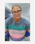 Gigi Rainbow Jumper | Blue Multi