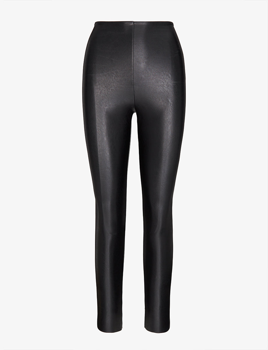 Commando Faux Leather Legging - Black