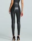Faux Leather Legging | Black