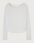 American Vintage Sonoma Long Sleeved T Shirt - Arctic Melange