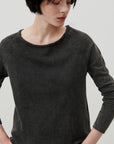 American Vintage Sonoma Long Sleeved T Shirt - Vintage Black