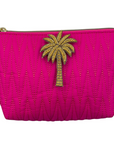 Sixton Tribeca Make Up Bag - Bright Pink