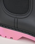 Druppel Wellies | Black/Moonlight Mauve