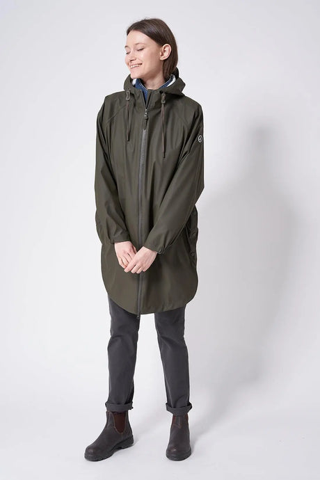 Khaki raincoat online