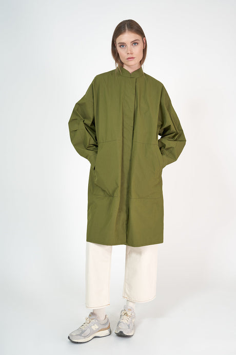 Tanta Orballo Trenchcoat - Sphagnum