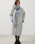 Zinaco Scarf | Grey Black Melange
