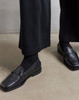Leather Loafer | Black