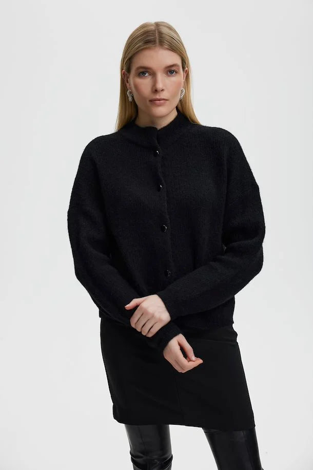 Gestuz Alpha Cardigan - Black