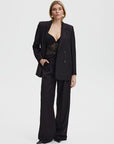 Paula Wide Trouser | Black