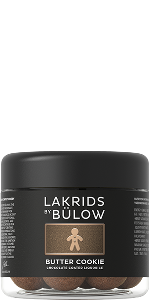 Lakrids By Bulow Chocolate Coated Liquorice - Butter Cookie 125g