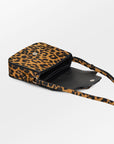 Leopa Leather Iris Buckle Bag