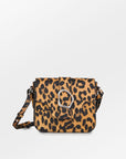Leopa Leather Iris Buckle Bag