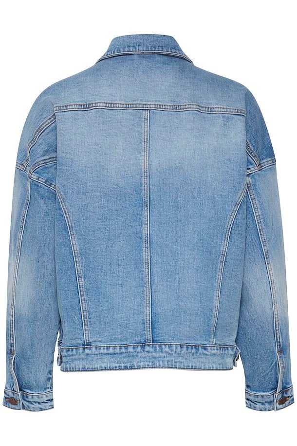 My Essential Wardrobe Dango Denim Jacket - Light Blue Wash