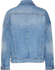 My Essential Wardrobe Dango Denim Jacket - Light Blue Wash