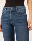 Mila Cigarette Jeans | Dark Blue