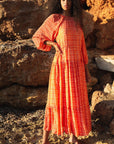 Alicia Maxi Dress | Coral