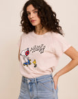 Five Jeans Snoopy Musical T-Shirt Pink