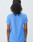American Vintage Jacksonville T Shirt - Celestial Blue