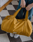 Organic Cotton Bowling Bag | Saffron Yellow