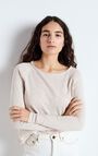 American Vintage Sonoma Long Sleeve Top Mastic