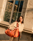 Les Pensionnaires Organic Cotton Bowling Bag Flamboyant Orange