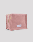 Les Pensionnaires Organic Cotton Cube Toiletry Bag Rosewood