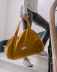 Organic Cotton Bowling Bag | Saffron Yellow