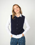Mosh Mosh - Almine Thora Vest | Maritime Blue