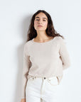 American Vintage Sonoma Long Sleeve Top Mastic
