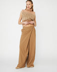 Dawn Dare Ellis Knit Vest - Camel