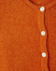 American Vintage Vitow Cardigan Brick Melange