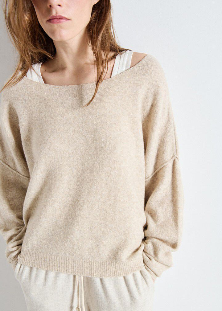 Damsville Jumper | Sand Melange
