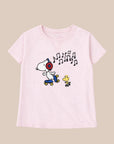 Five Jeans Snoopy Musical T-Shirt Pink