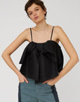 Crispy Over Sized Bow Top