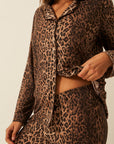 RIXO Classic Leopard Long Pyjamas