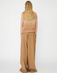 Dawn Dare Ellis Knit Vest - Camel