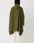 Vesi Poncho | Winter Moss