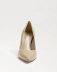 Hazel Leather Pointed Toe Heel | Nude