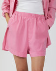 Santa Fe Shorts | Pink Block