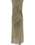 Messi Long Dress | Stone Grey
