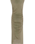 Messi Long Dress | Stone Grey