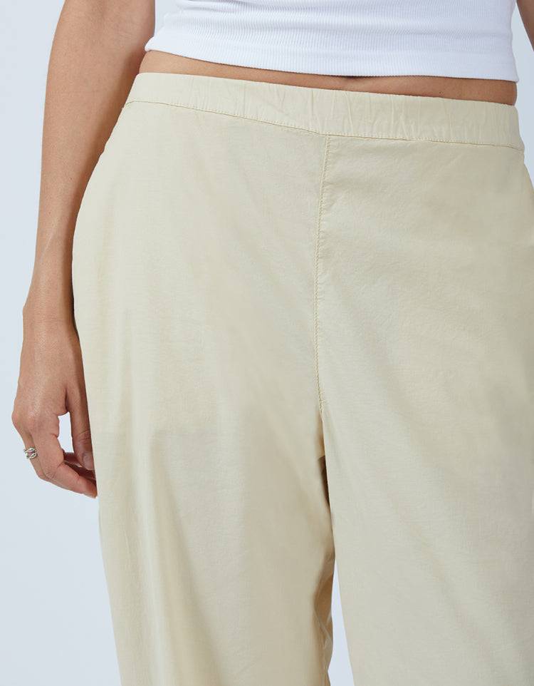 Reiko Capri Trousers - Light Sand