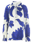 Dea Kudibal Cassisa Silk Blouse - Datura Cobalt