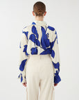 Dea Kudibal Cassisa Silk Blouse - Datura Cobalt