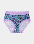 Stripe & Stare High Rise Knicker - Galaxy Leopard