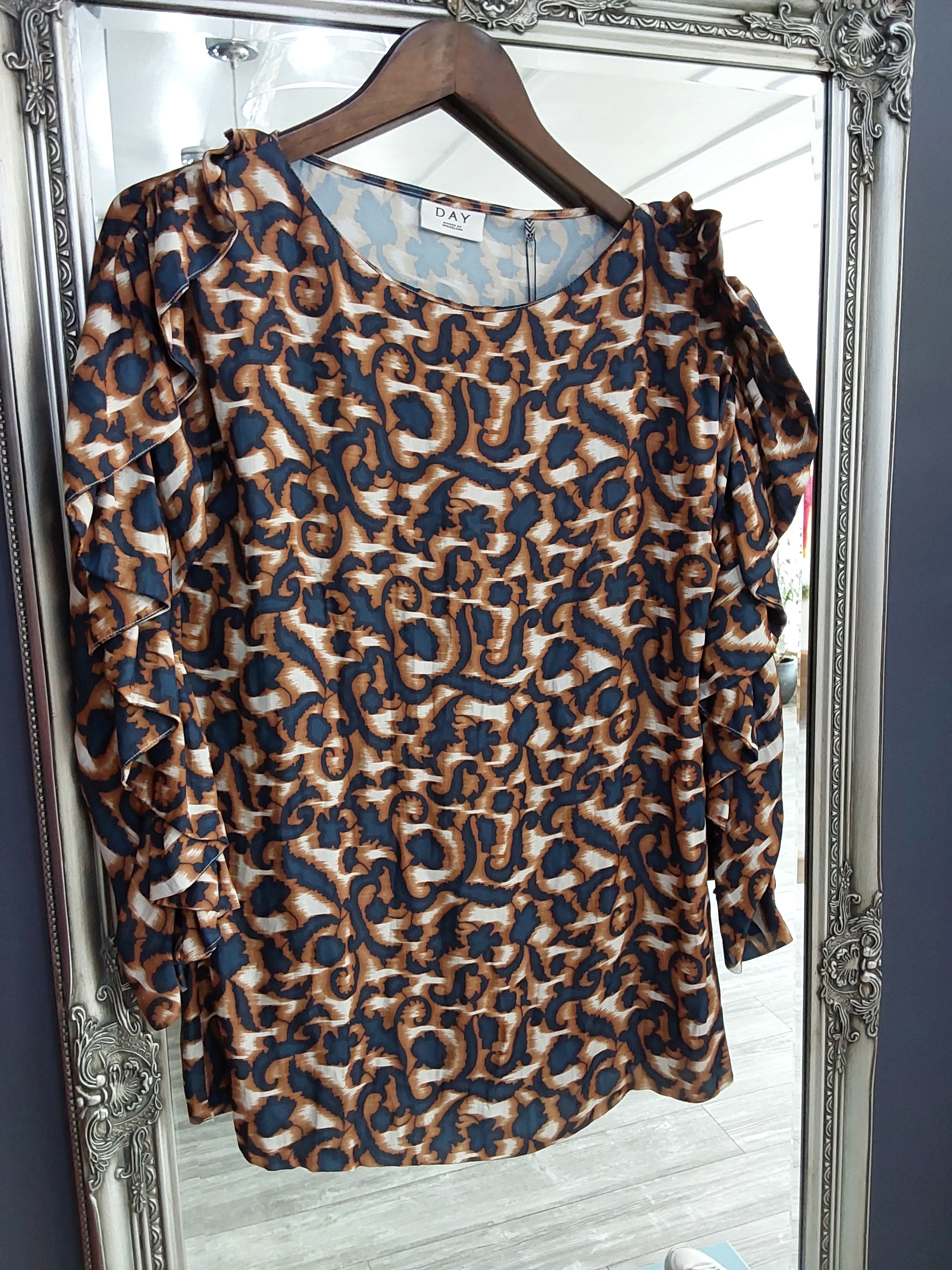 Day Birger Blouse - Animal Print