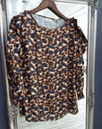 Day Birger Blouse - Animal Print