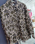 Day Birger Animal Print  Shirt - Taupe/Khaki